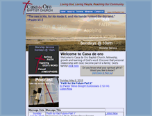 Tablet Screenshot of cdobaptist.com